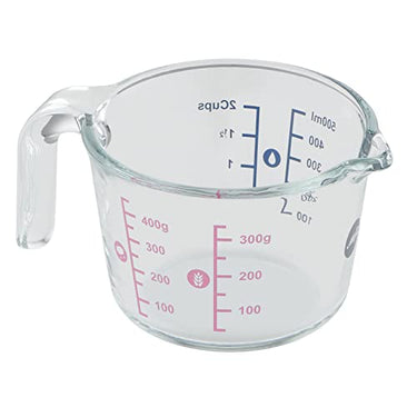 Emsa Prep&Bake Messbecher aus Glas, 1 Liter, 2 Skalen für feste und flüssige Zutaten, einfaches Ausgießen, Mikrowellentauglich, K3236134 im Sale